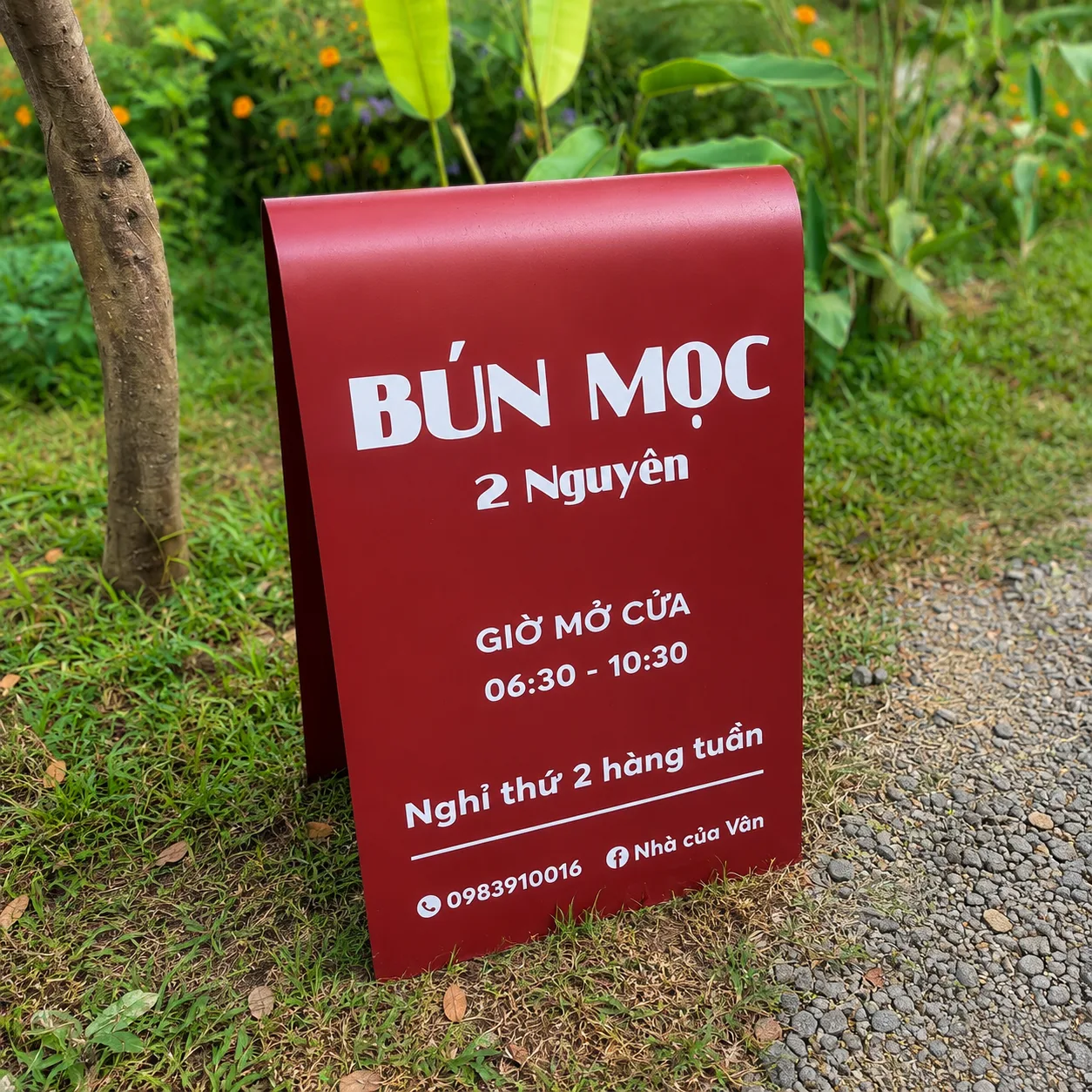 Bún mọc nhà của vân tại bảo lộc